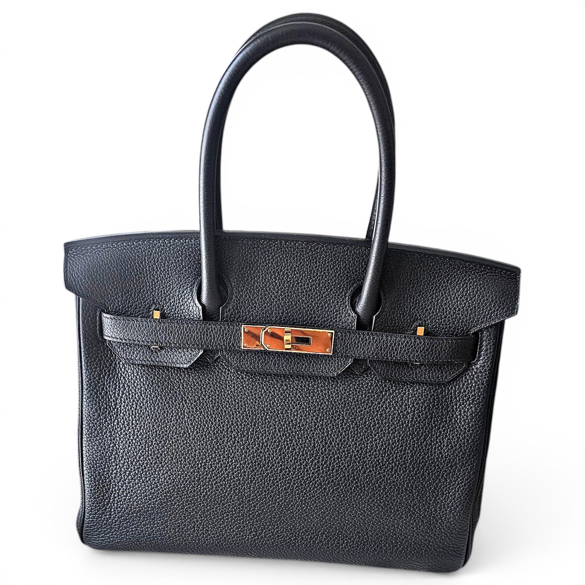 Birkin 30 leather handbag