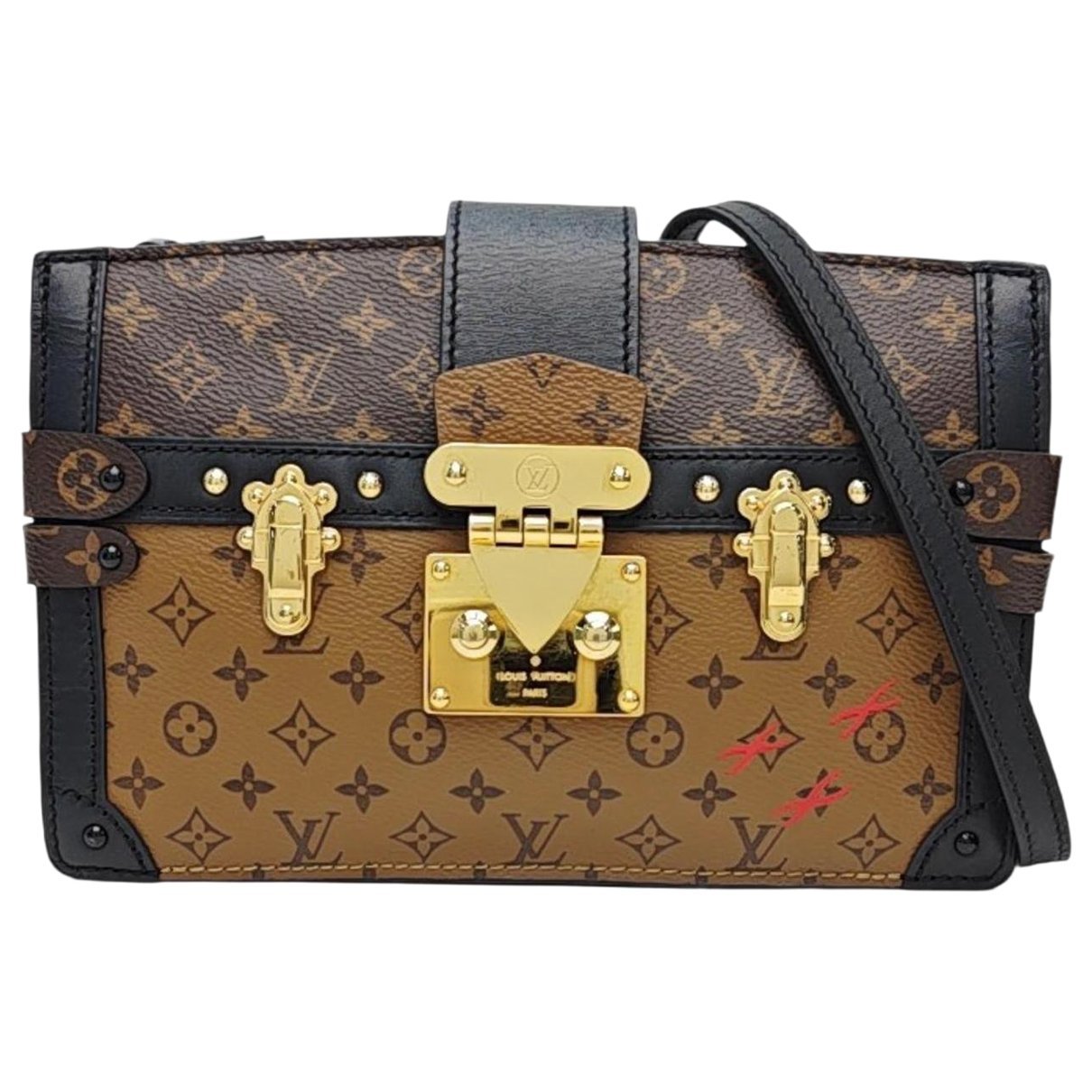 City Trunk leather handbag