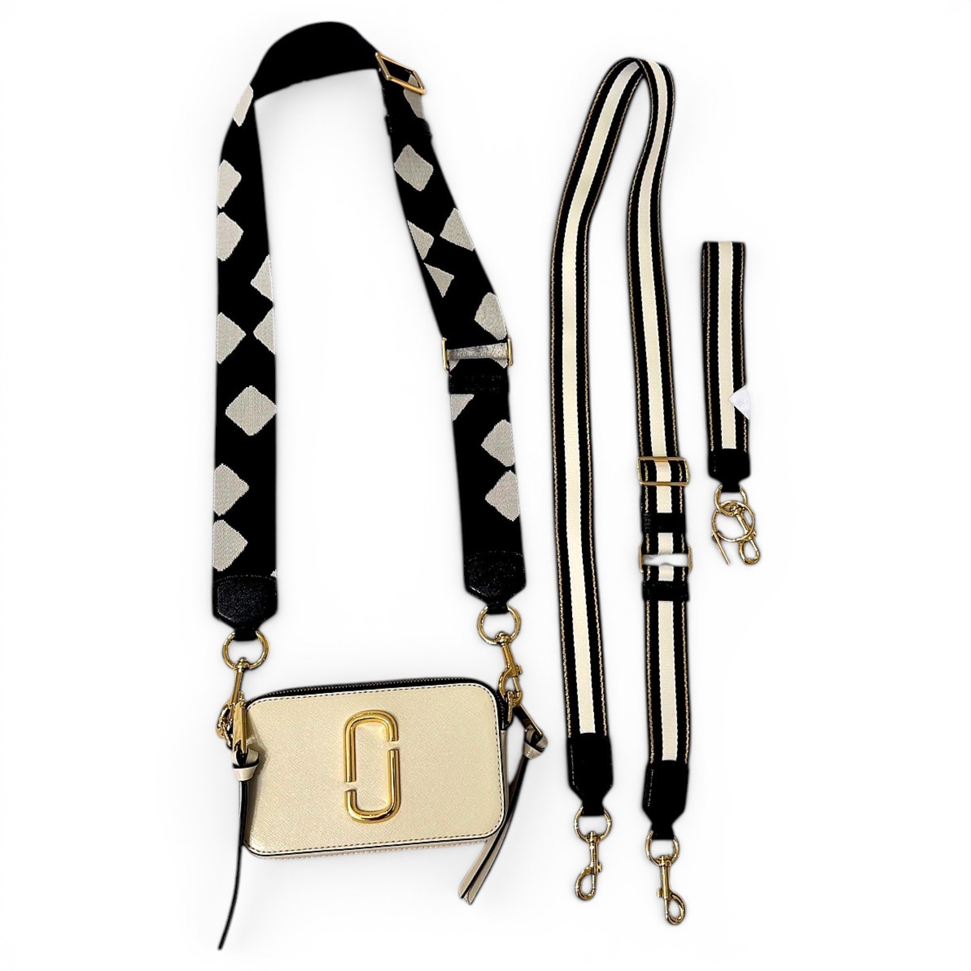 Snapshot leather crossbody bag
