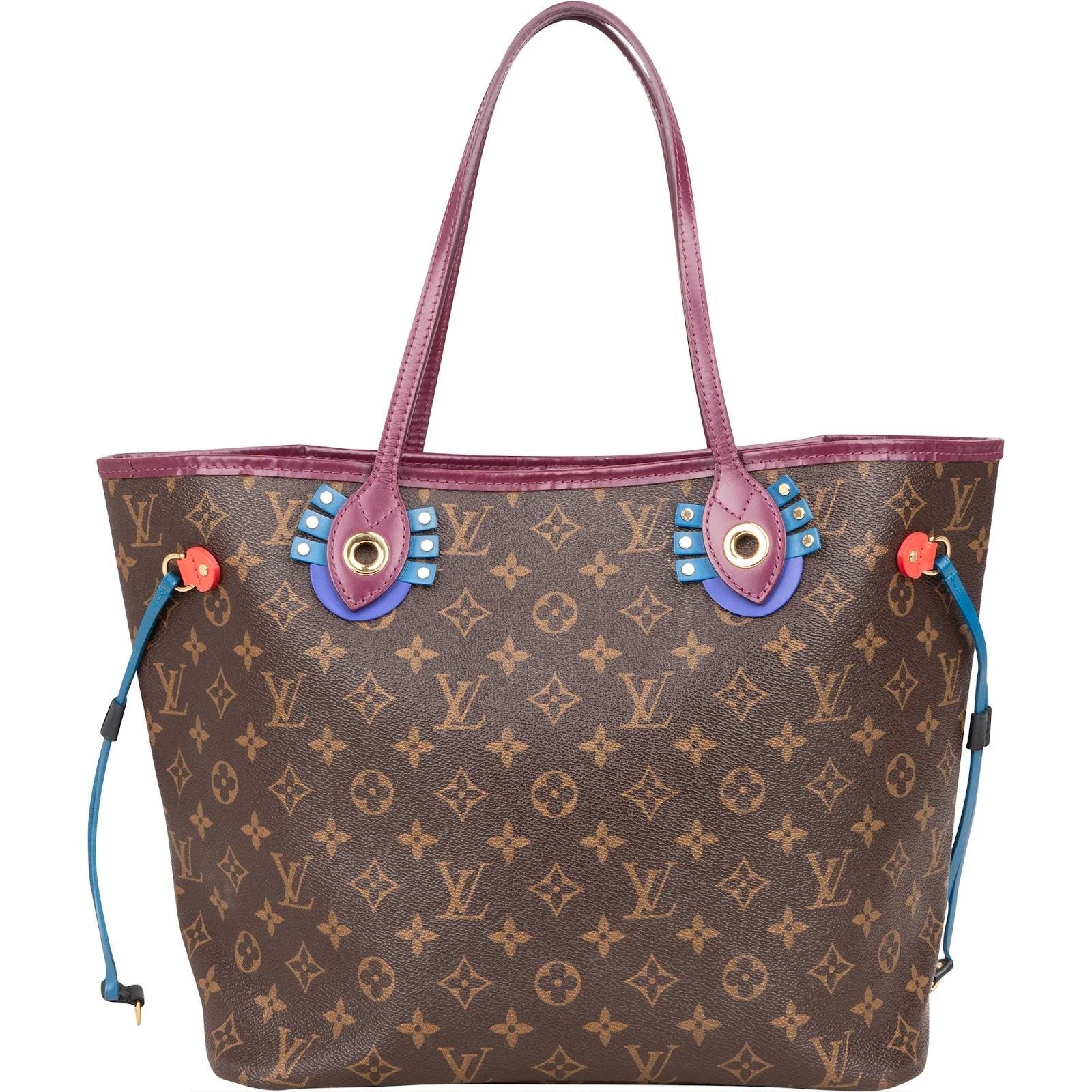 Neverfull leather handbag