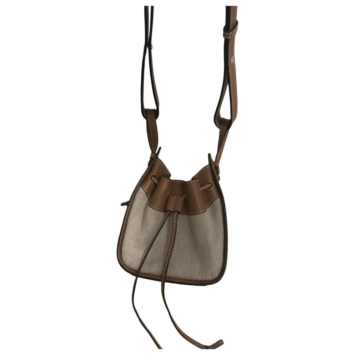 Hammock leather handbag