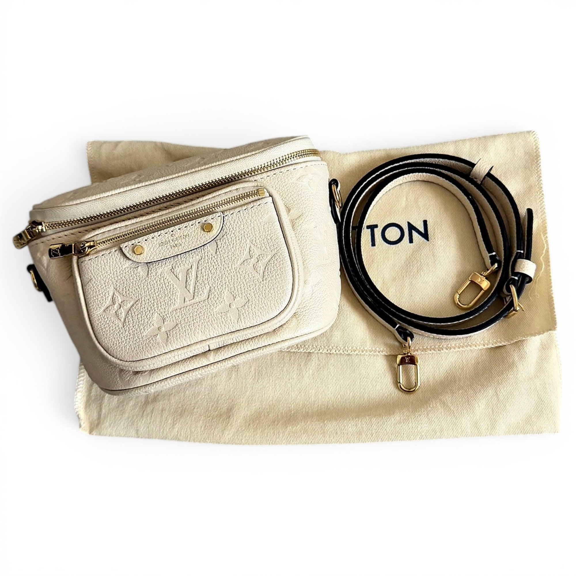 Leather mini bag