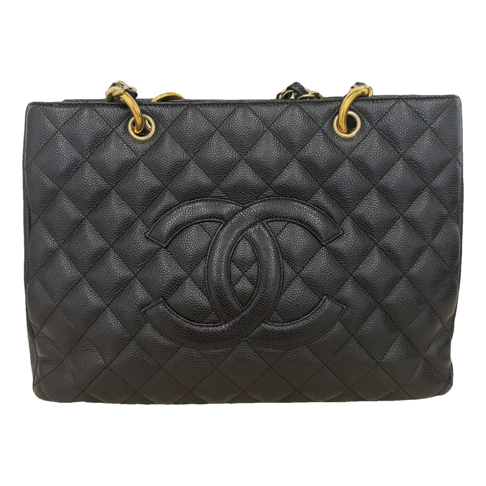 Grand shopping leather tote