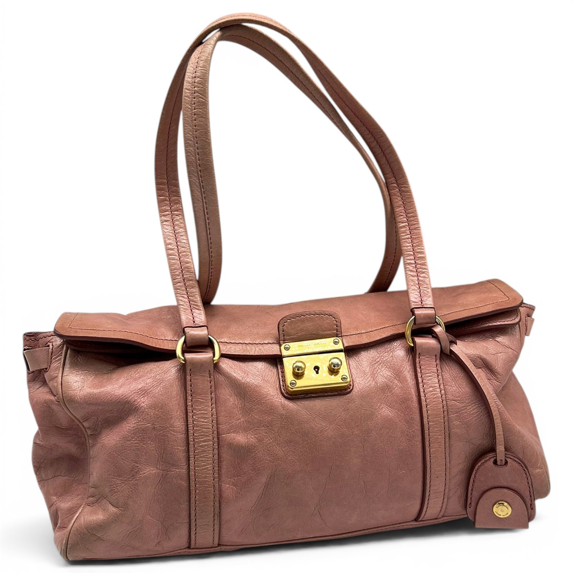 Leather handbag