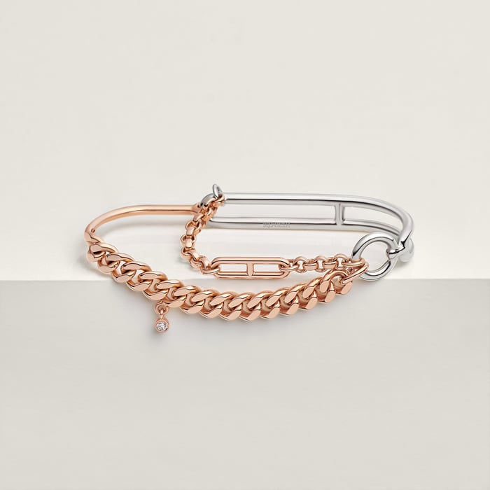 Sans Coloris Mix and H Triple Ring