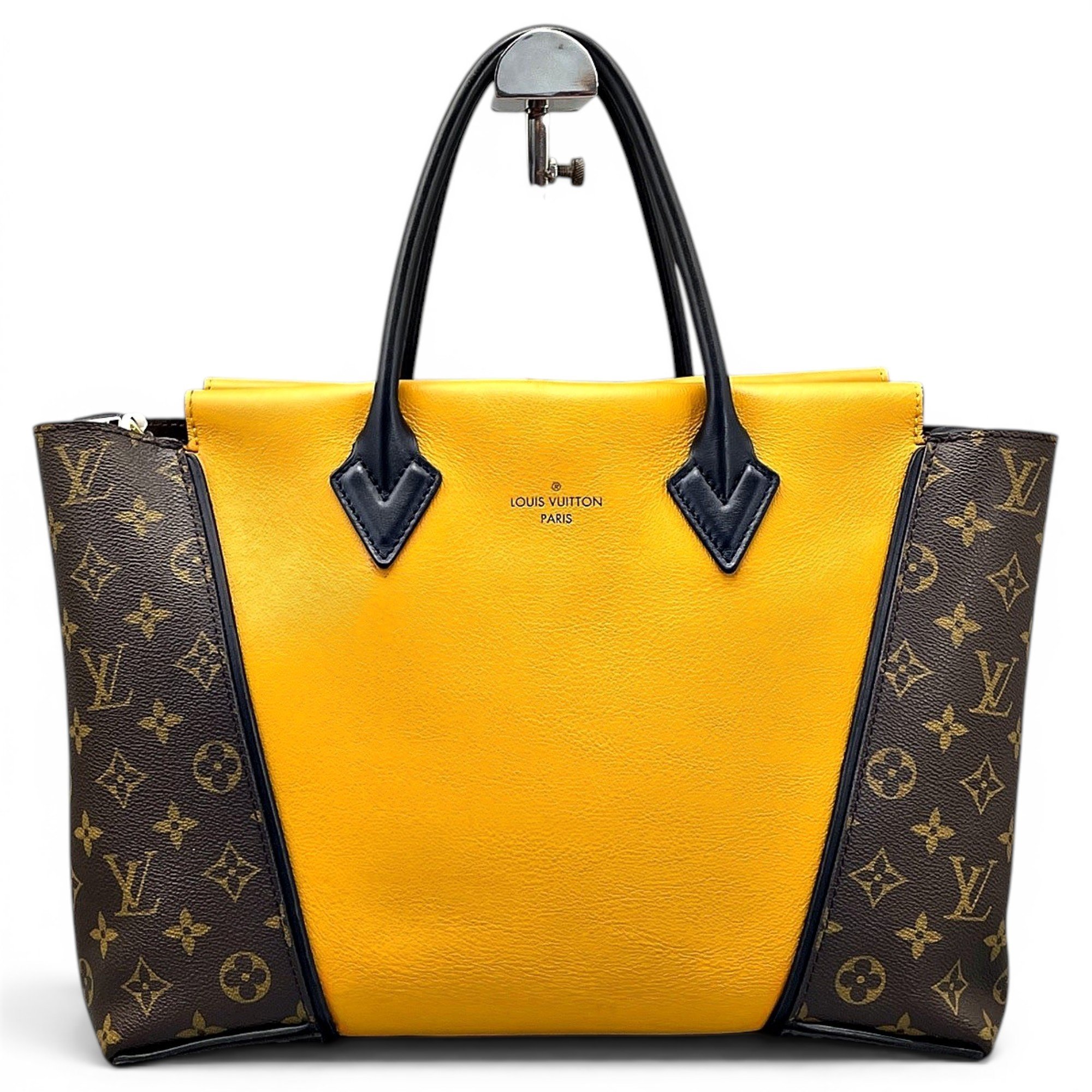 Tote W leather handbag