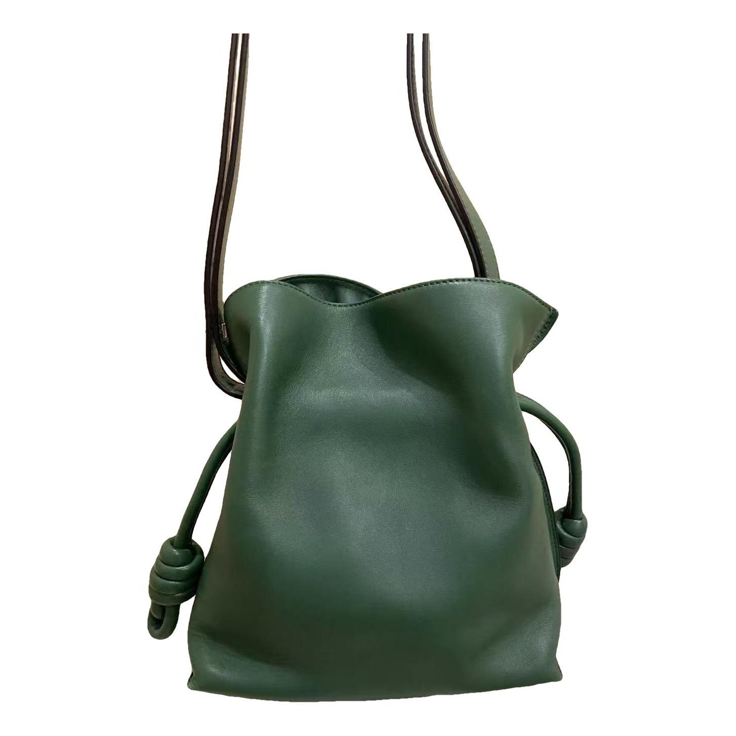 Flamenco leather handbag