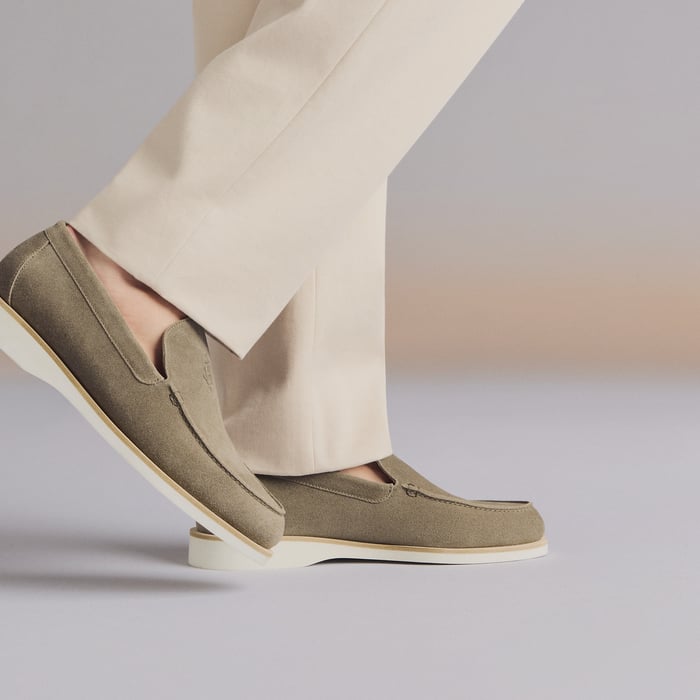 Étoupe Low Loafer