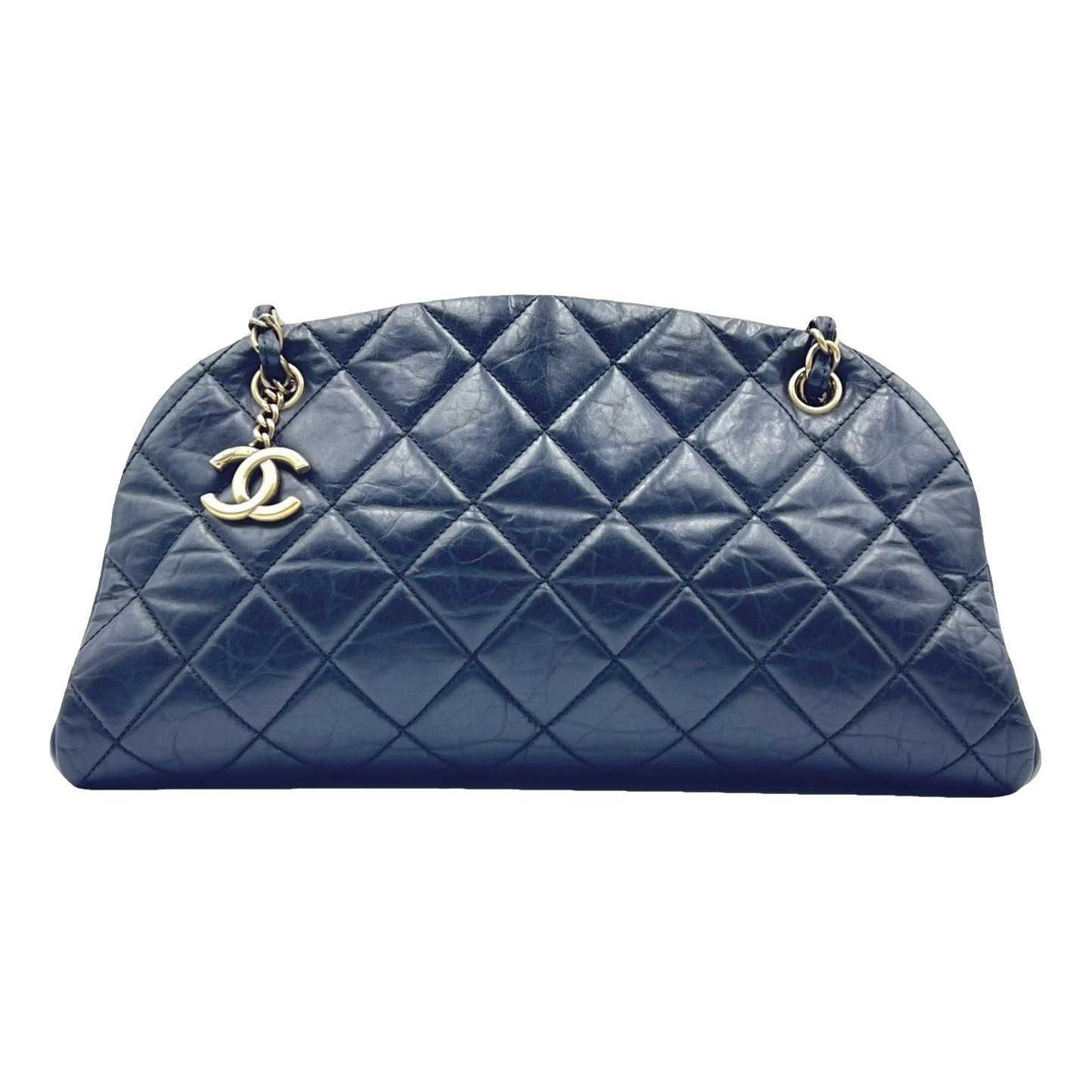 Trendy CC Bowler leather bag