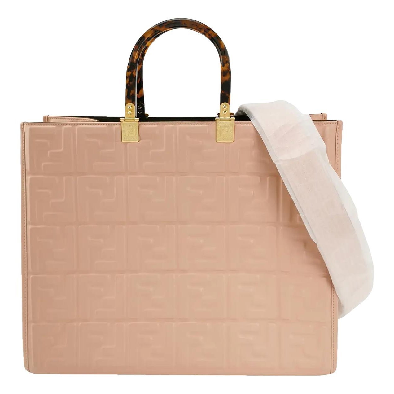 Sunshine leather tote