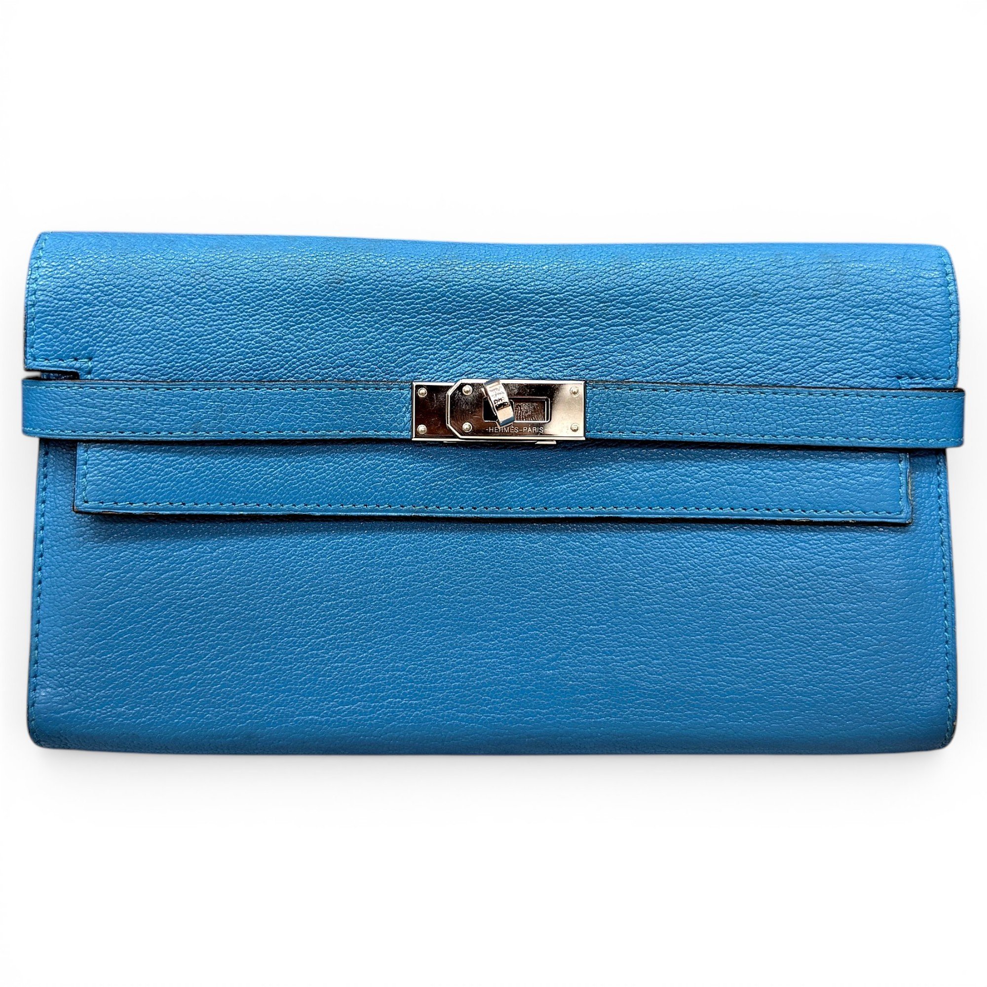 Kelly to go leather clutch bag