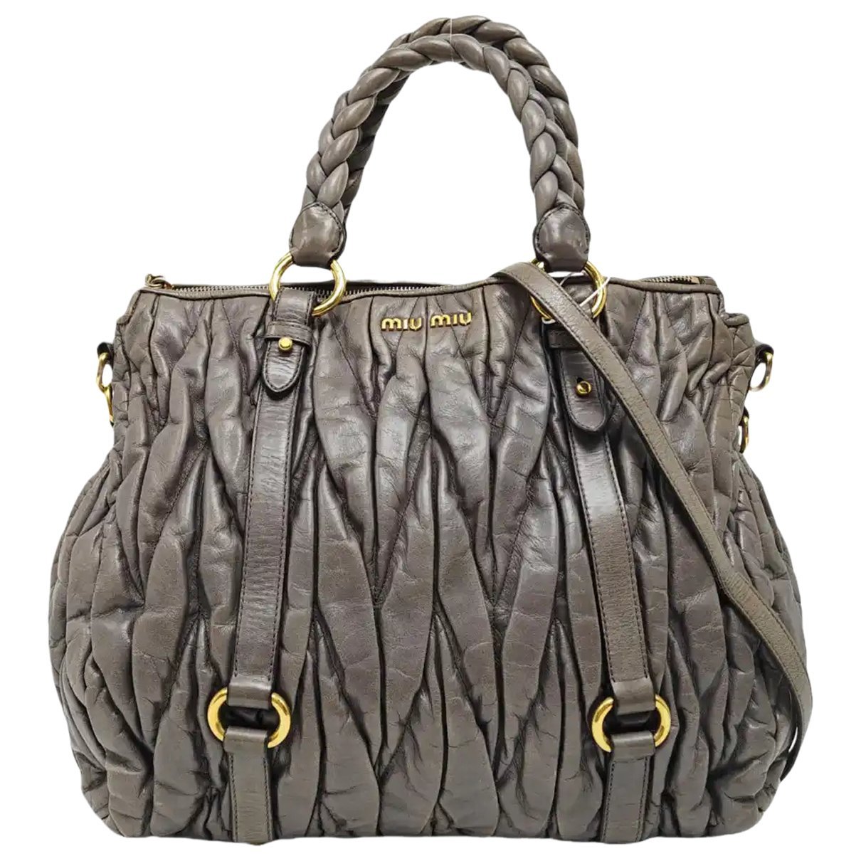 Leather handbag