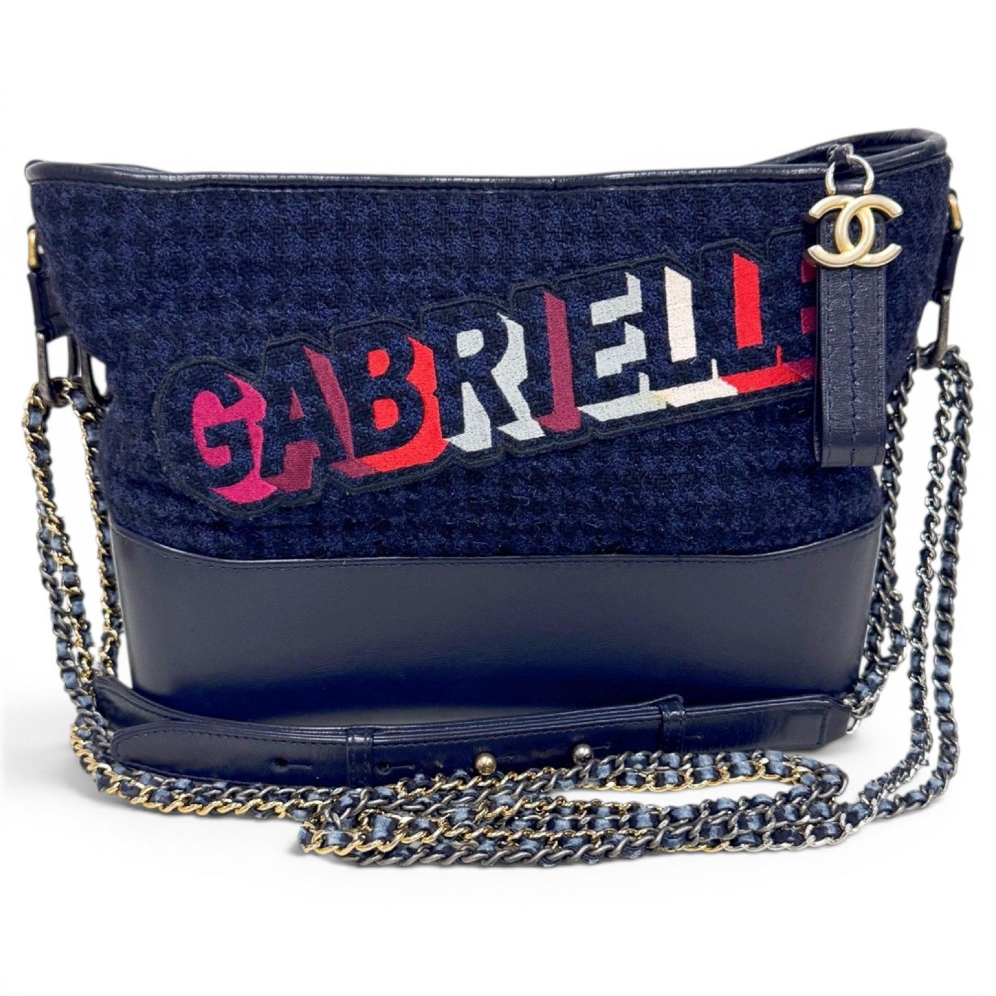 Gabrielle tweed handbag