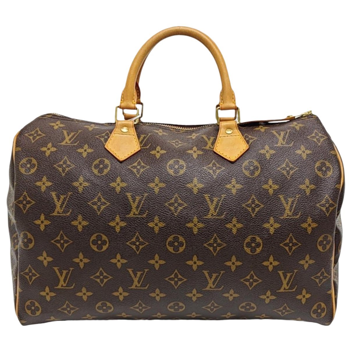 Nano Speedy / Mini HL leather handbag