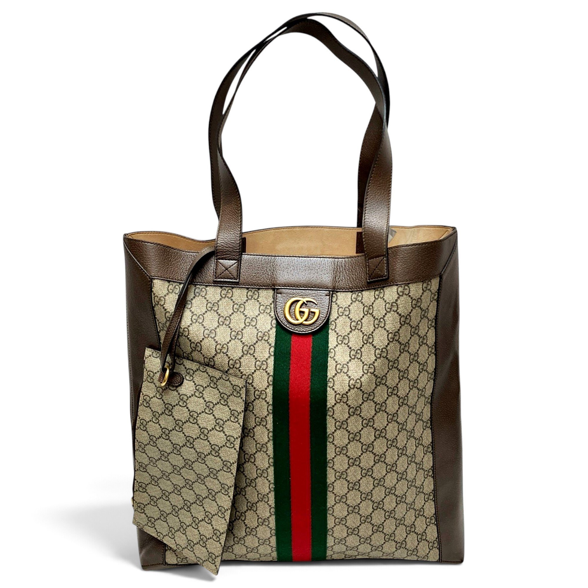 Ophidia leather tote