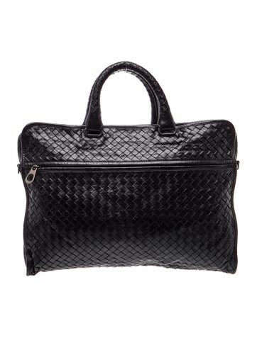 Intrecciato Top Handle Bag Large