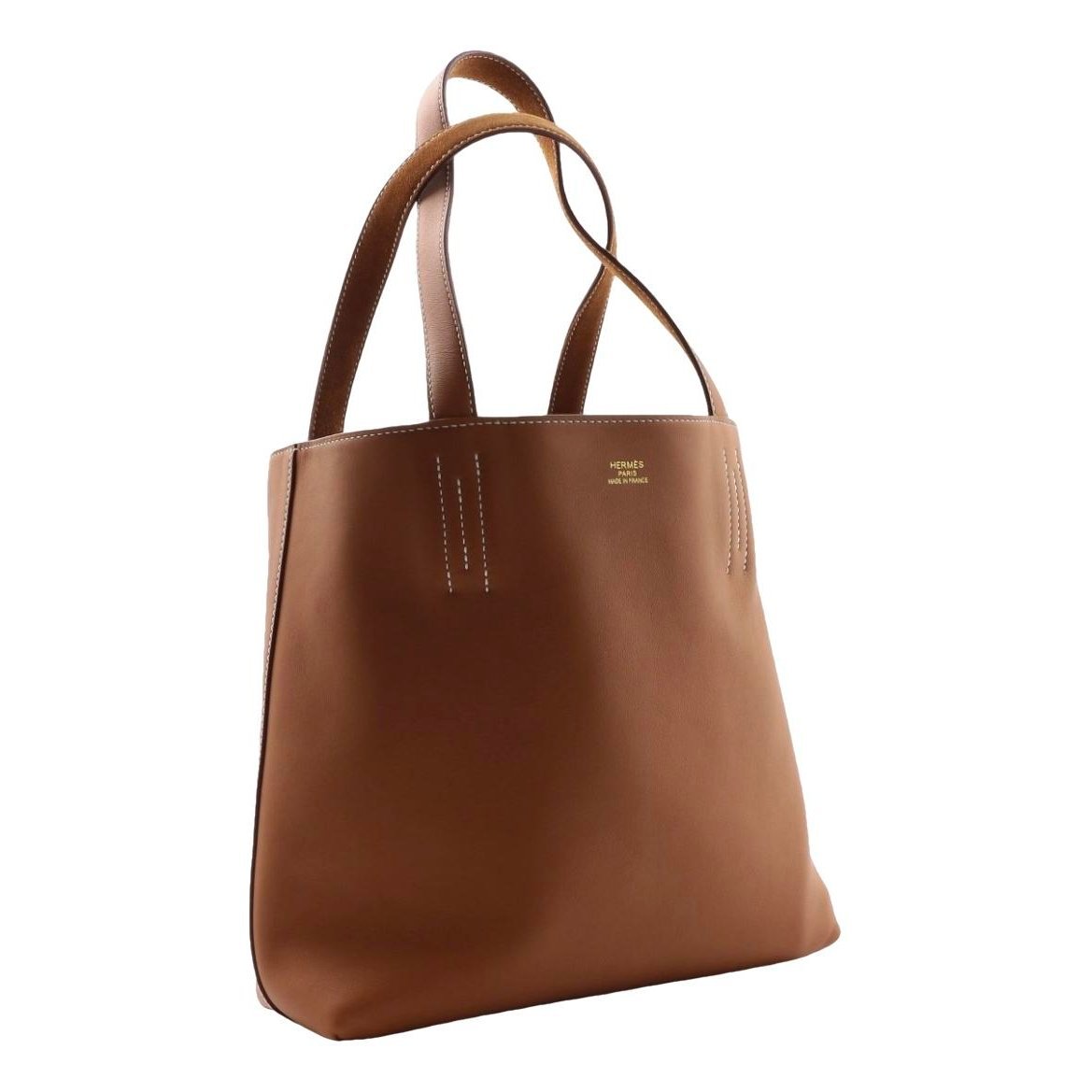 Hermes Double Sens Handbag Gold