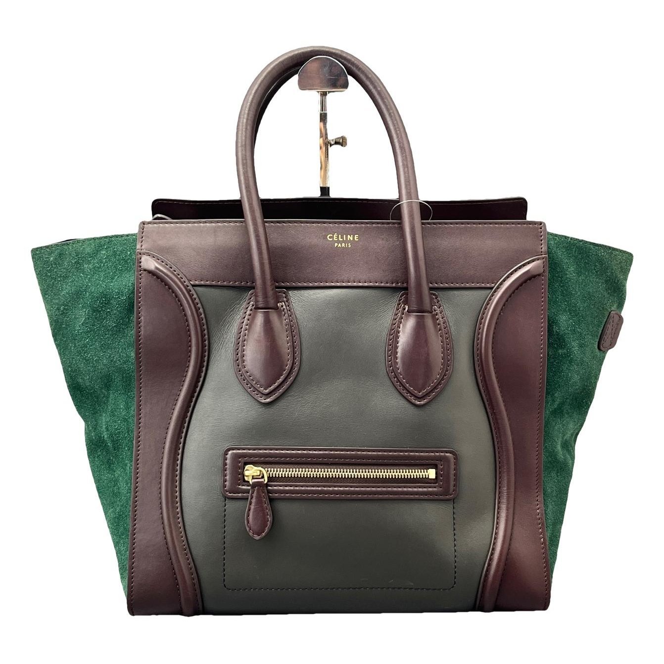 Luggage leather handbag