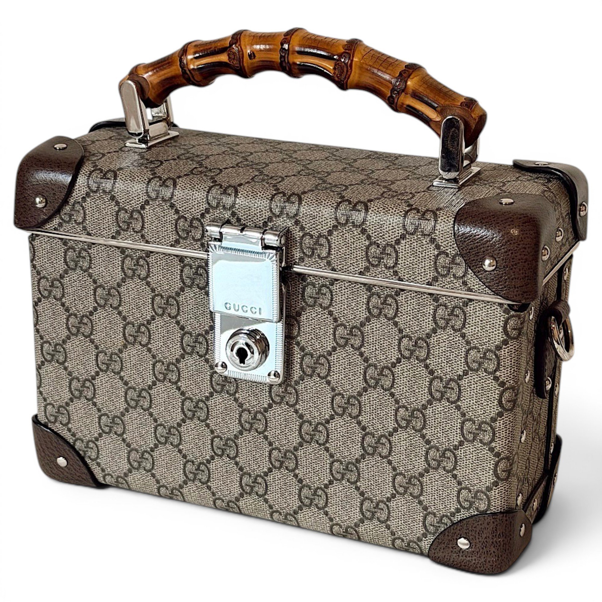 Globe-Trotter leather handbag