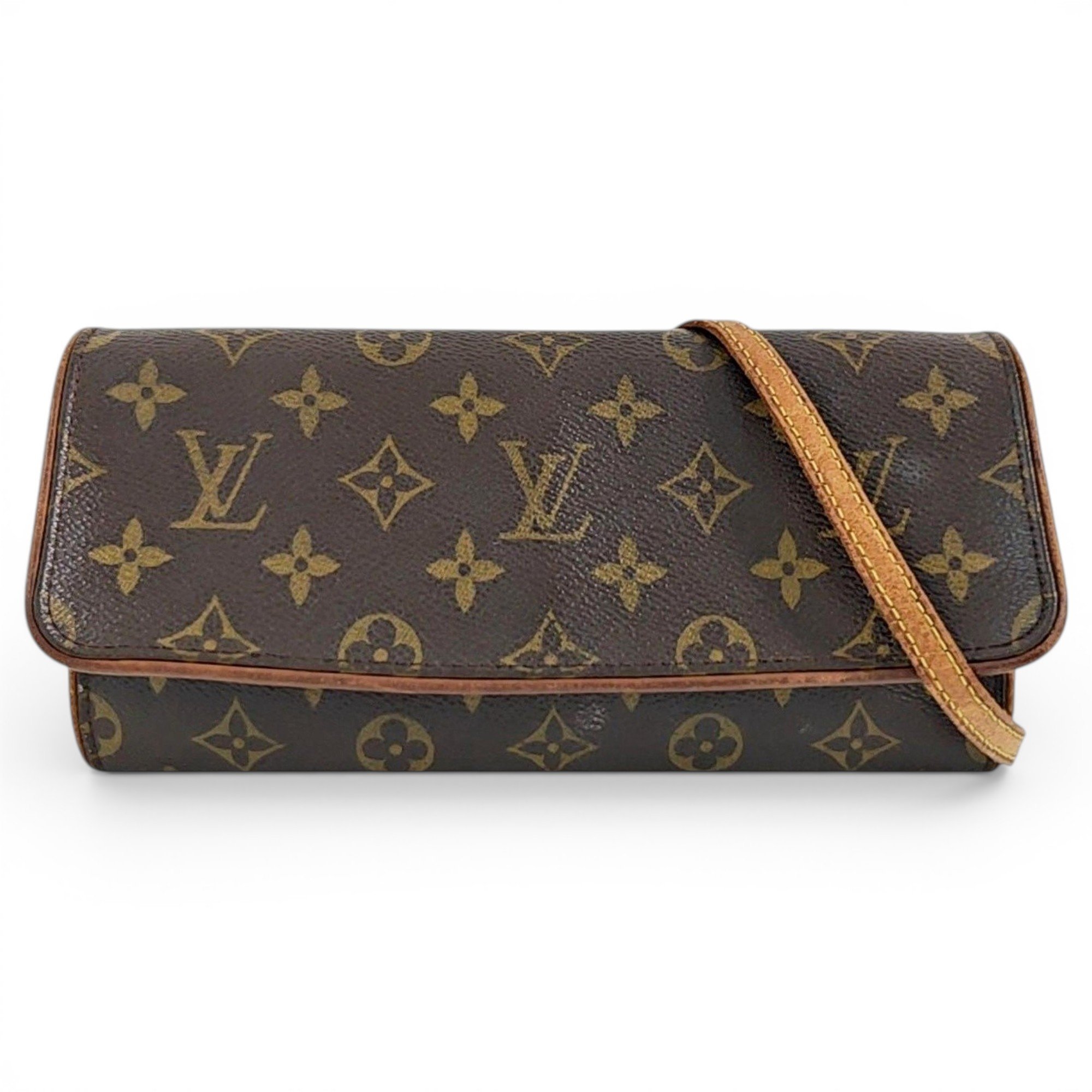 Twin leather handbag