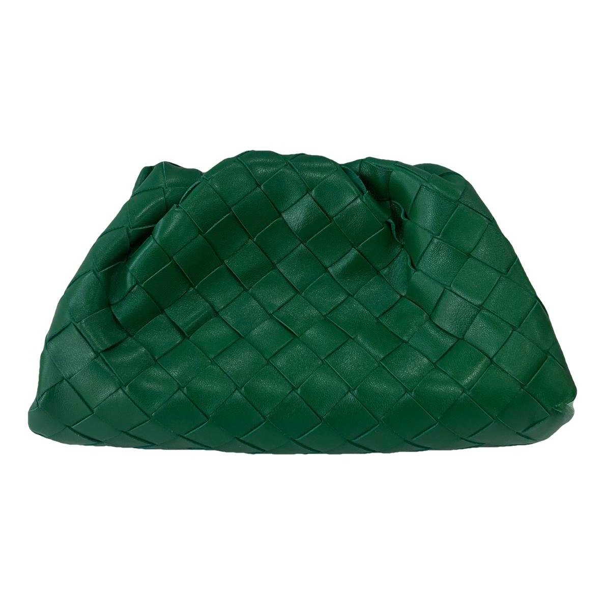 Pouch leather crossbody bag