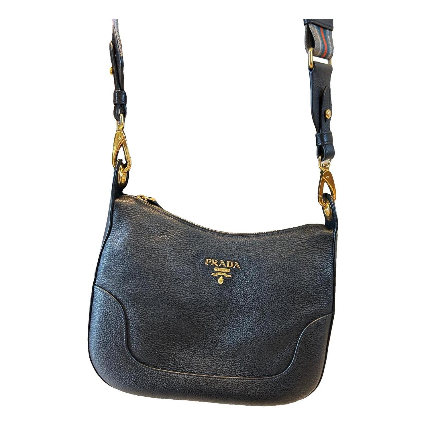 Leather crossbody bag