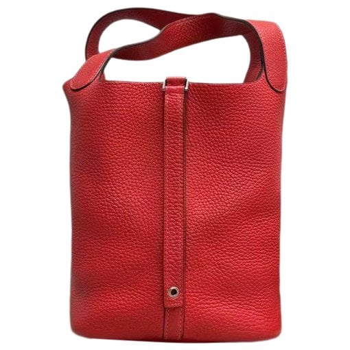 Picotin leather handbag