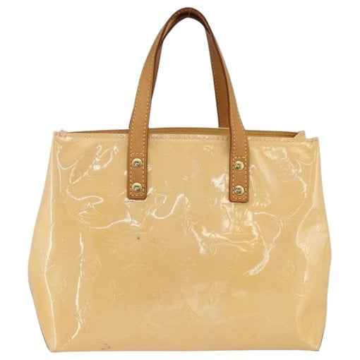 Reade patent leather handbag