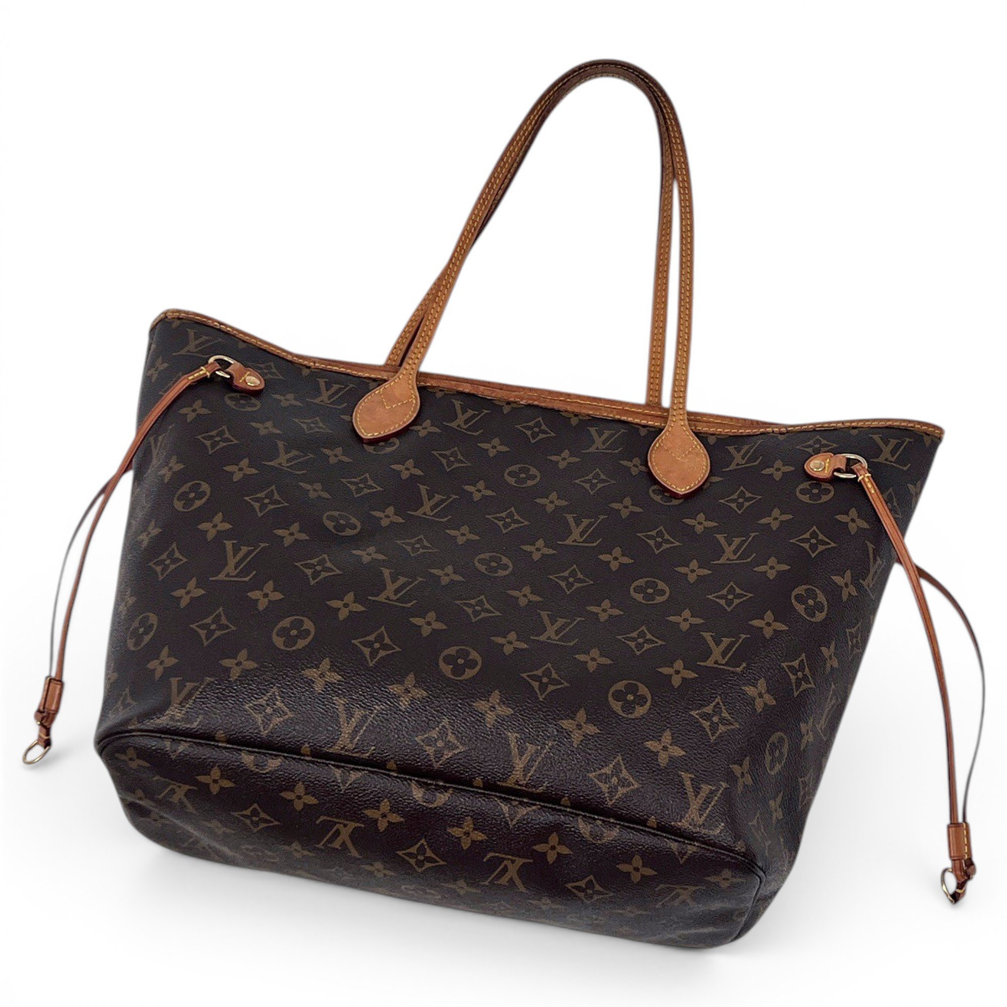 Neverfull leather tote