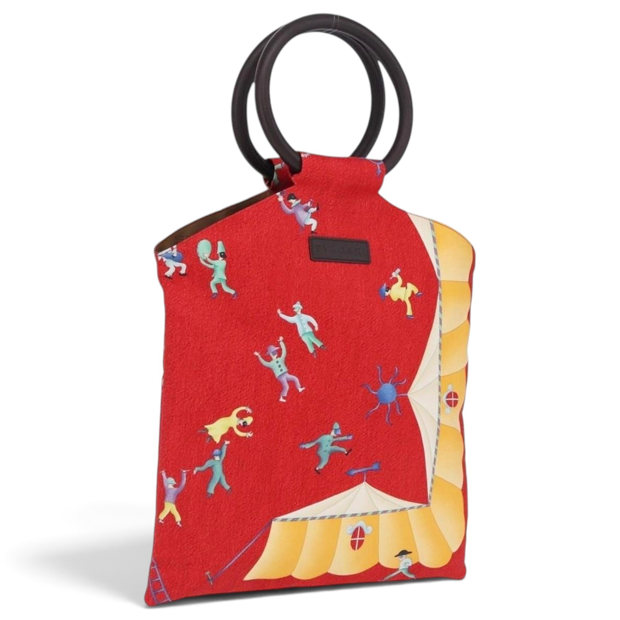 Silk handbag