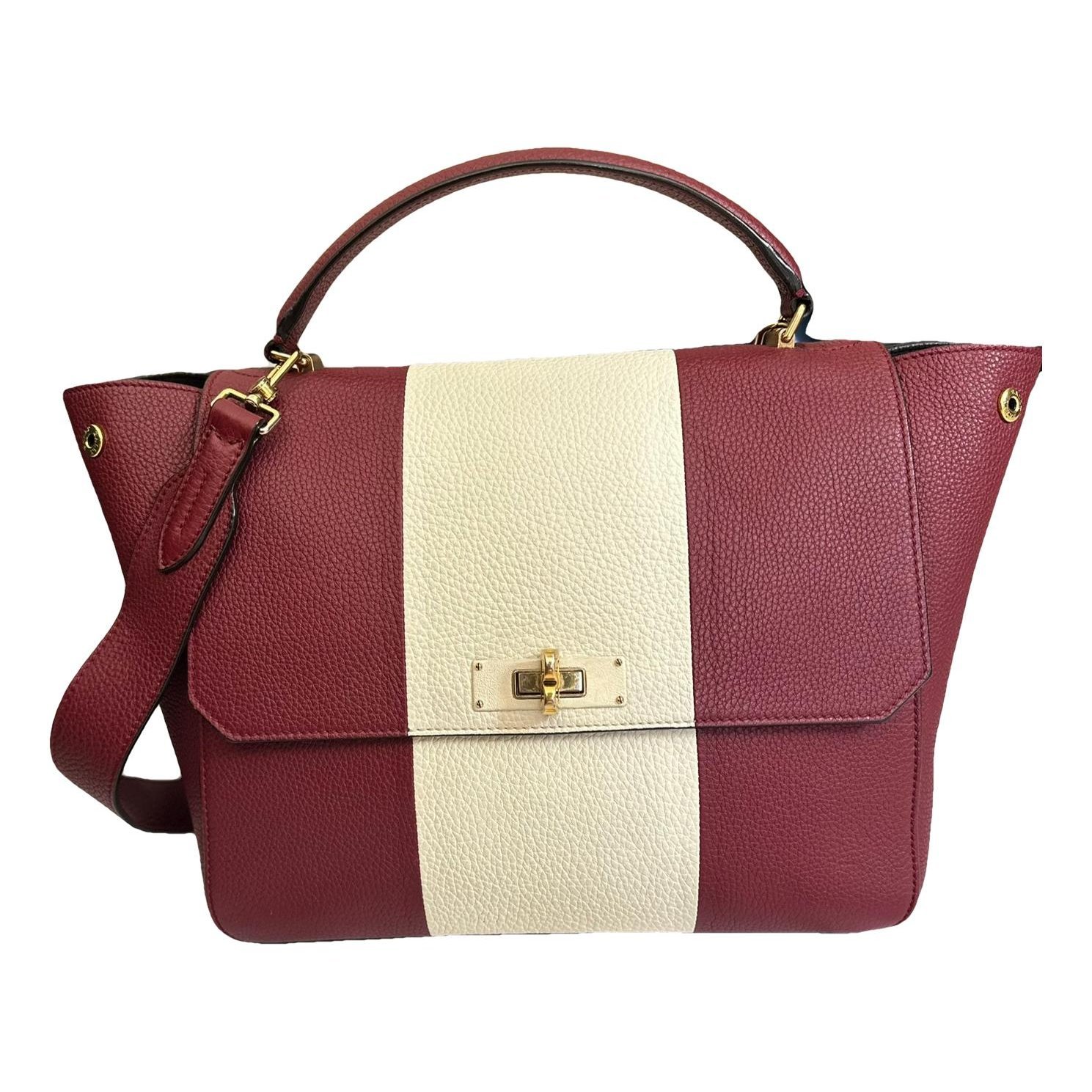 Leather tote