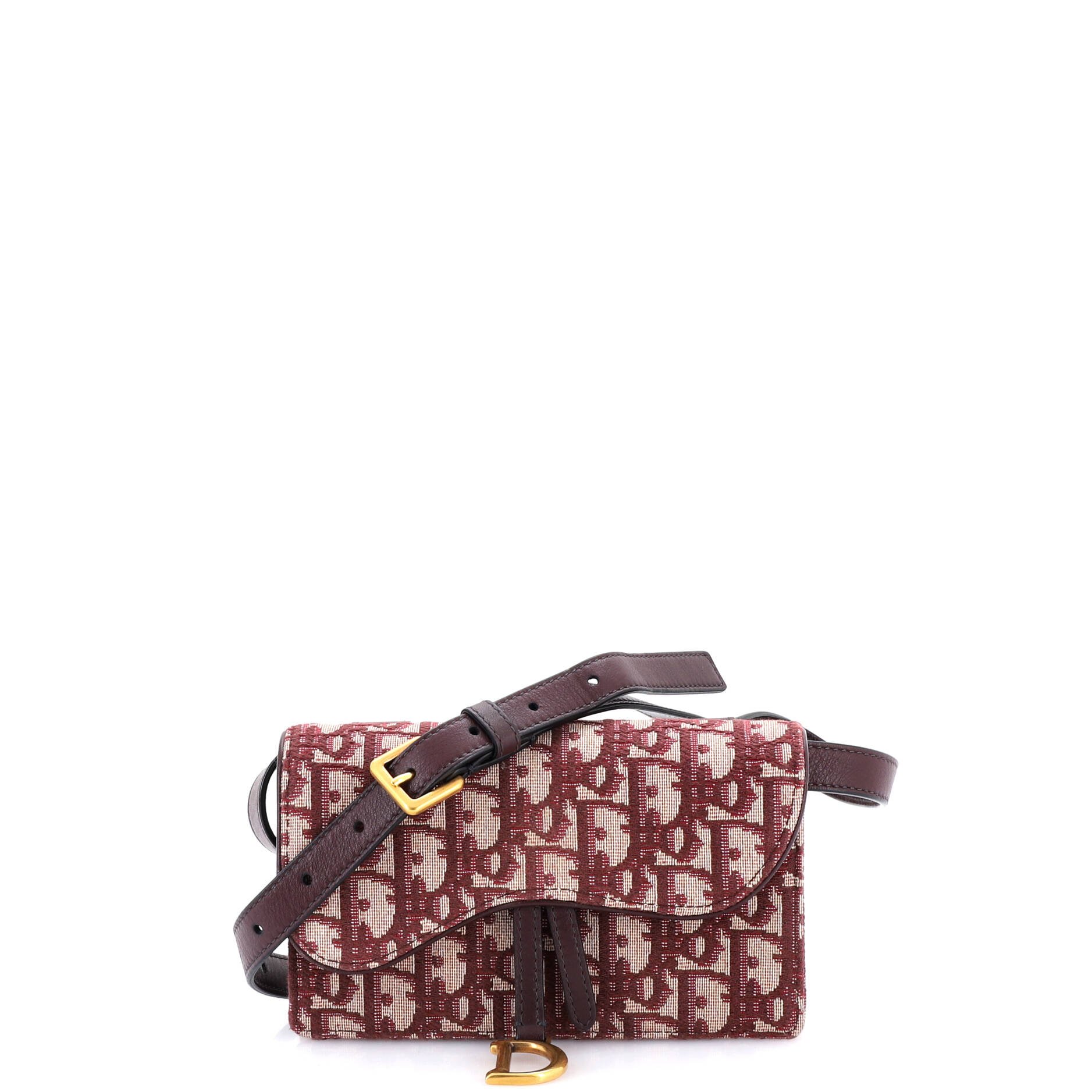 Dior Saddle Rectangular Belt Bag Oblique Canvas