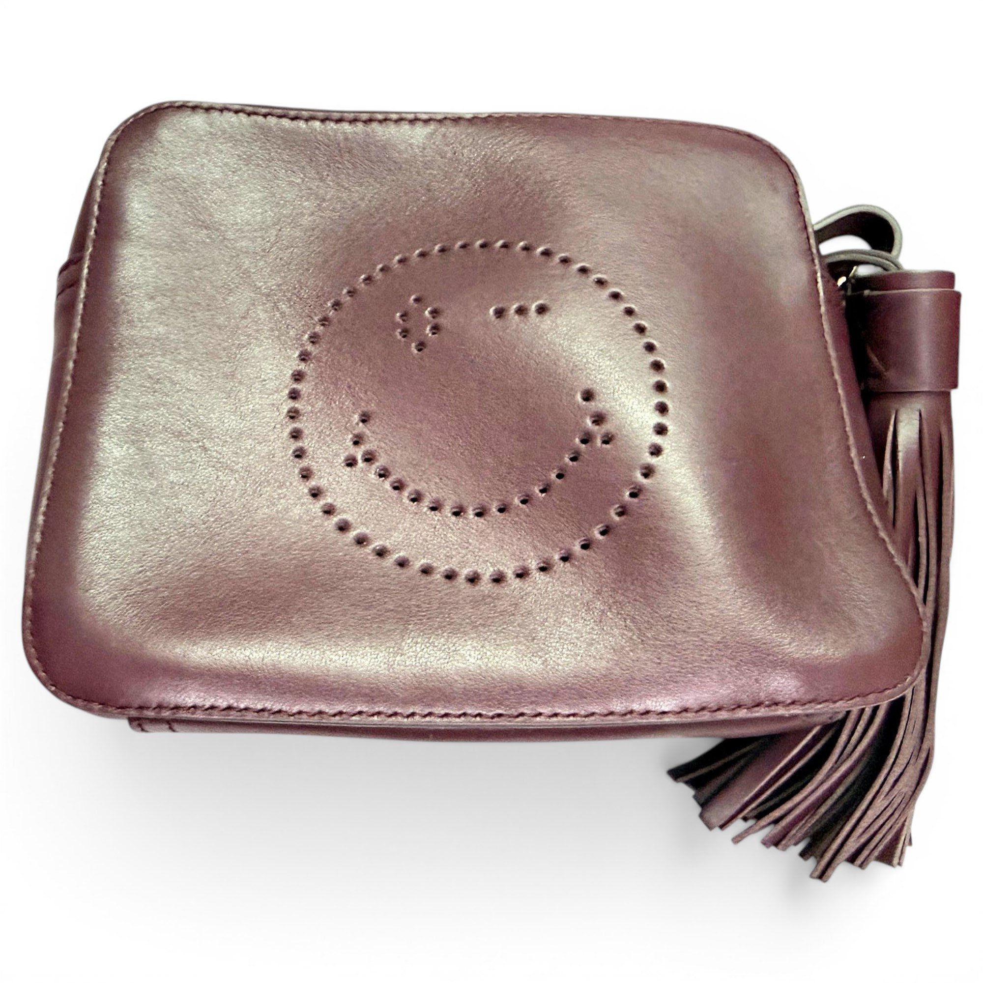 Leather crossbody bag