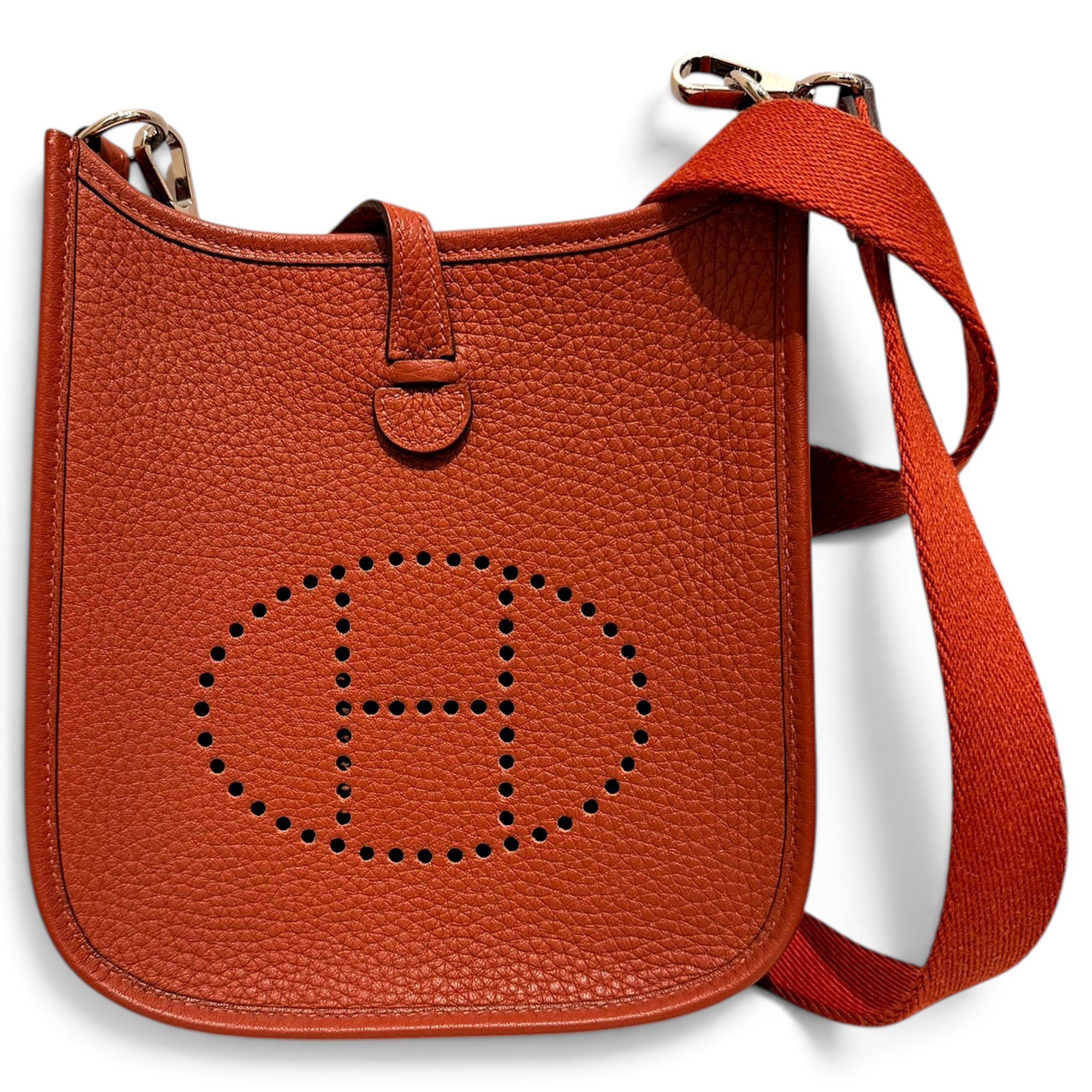 Evelyne leather crossbody bag