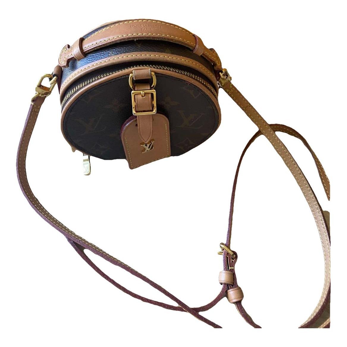 Boîte chapeau souple leather crossbody bag
