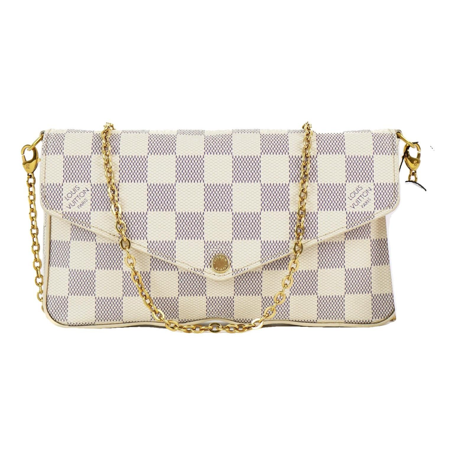 Pochette Accessoire leather handbag