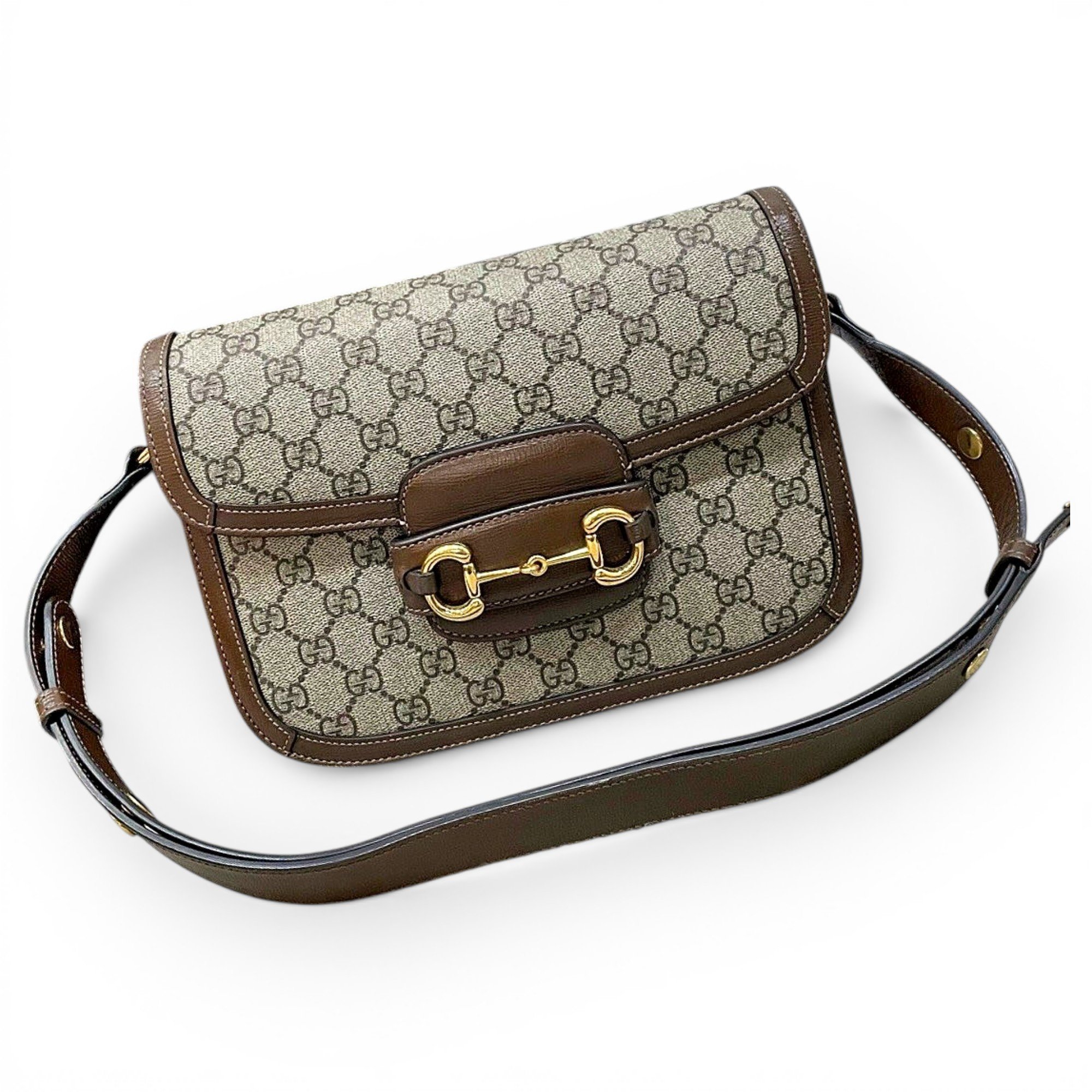 1955 leather handbag