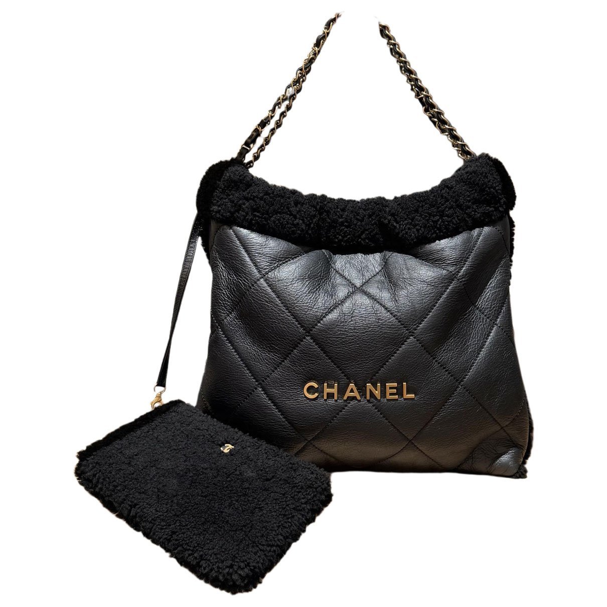 Chanel 22 leather handbag