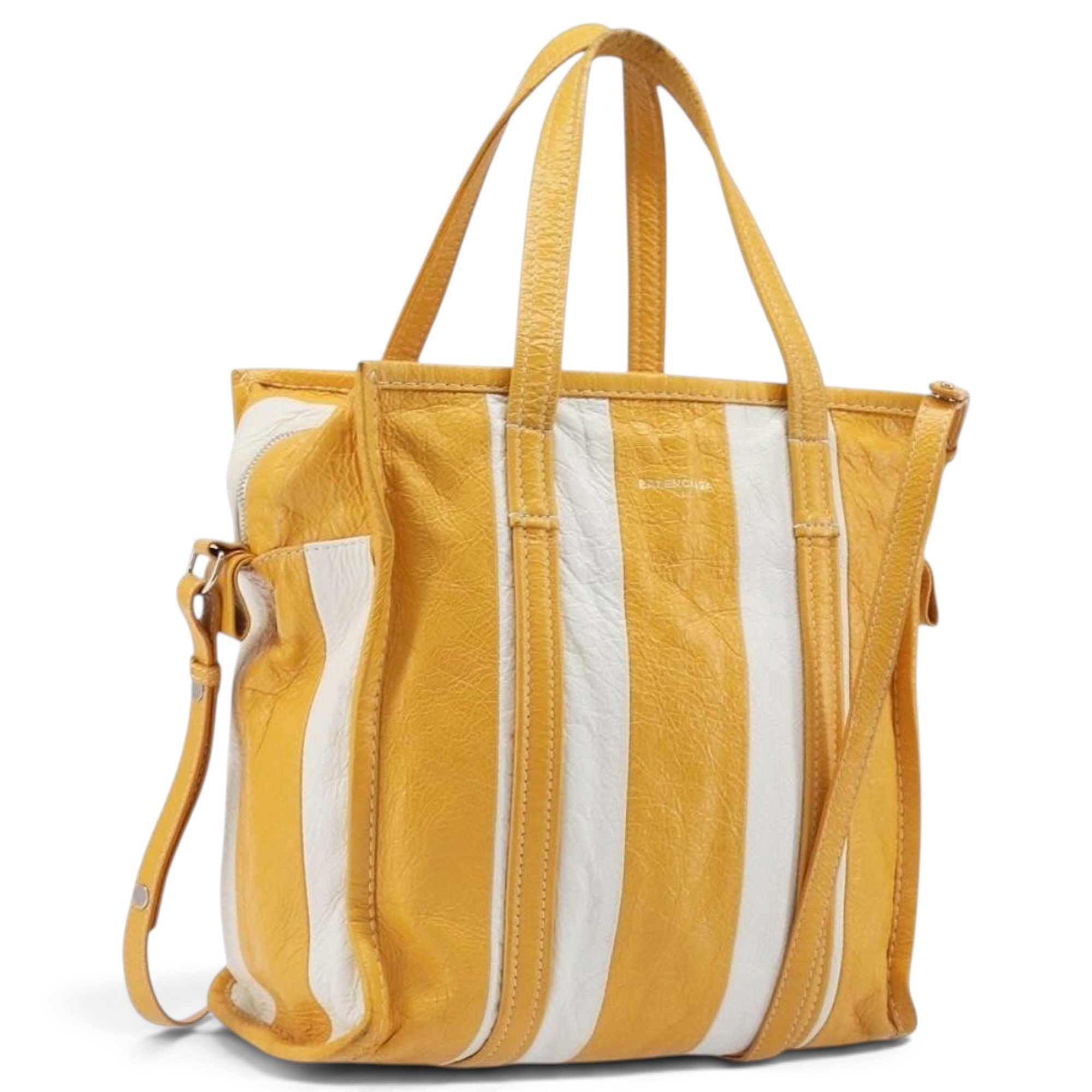 Balenciaga B leather tote
