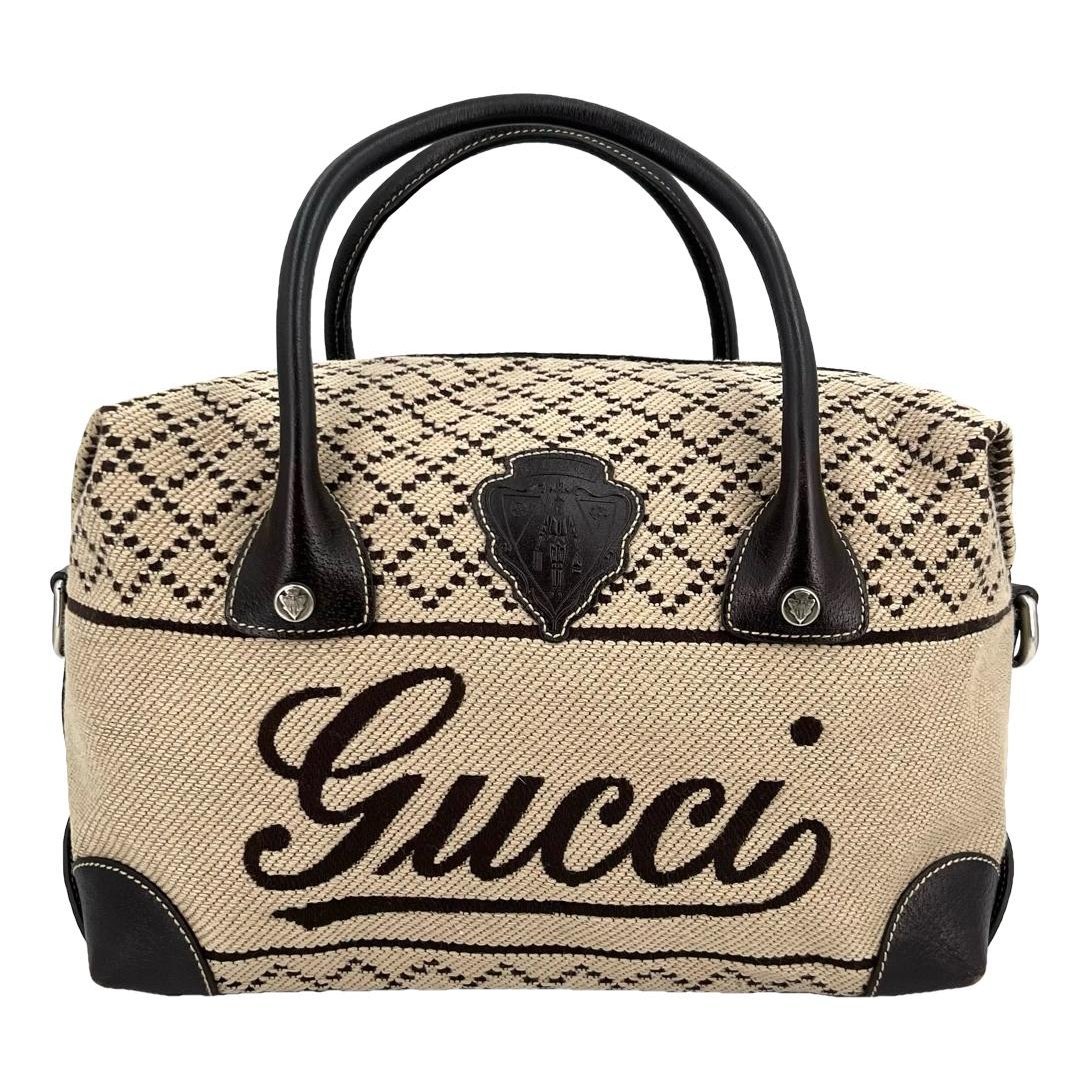 Boston cloth handbag