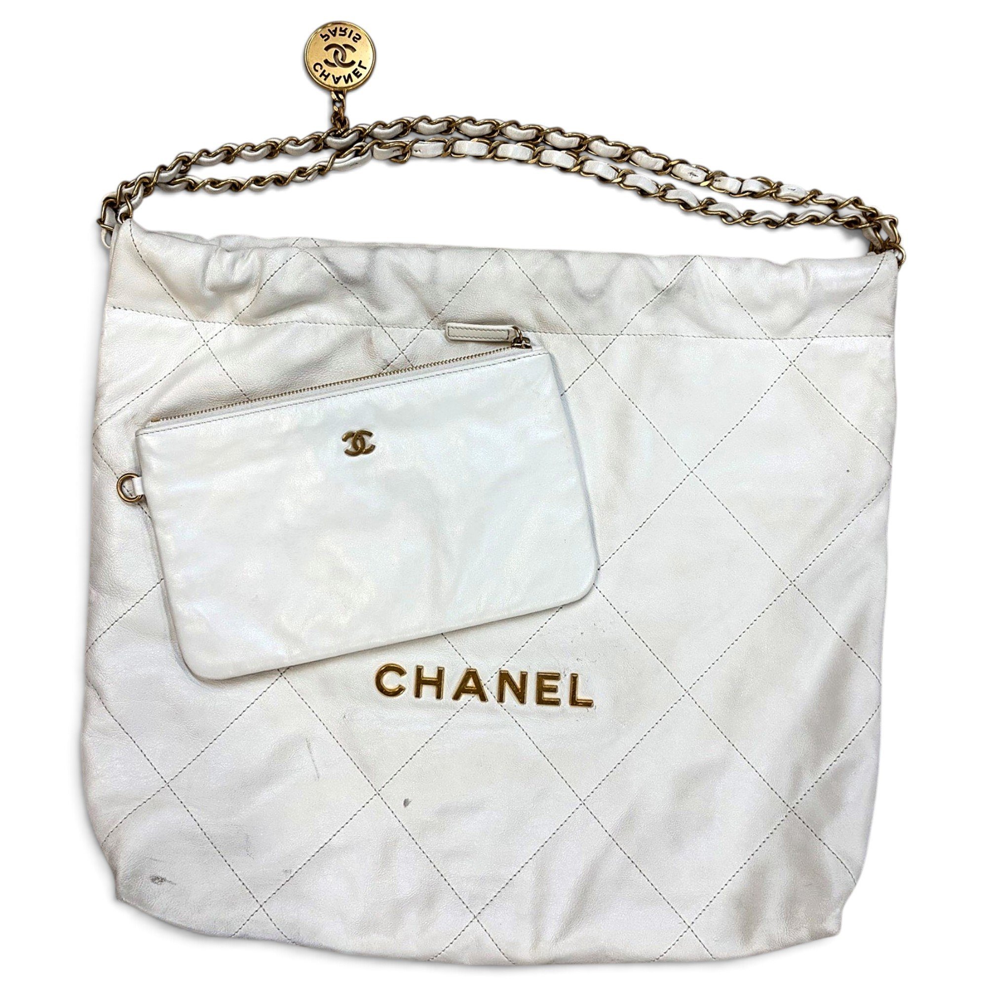 Chanel 22 leather handbag