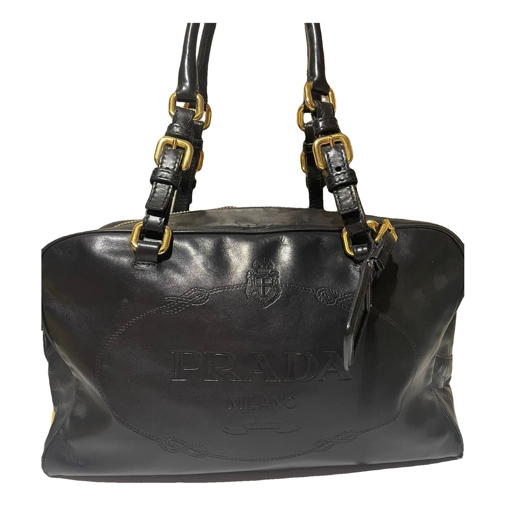 Leather handbag