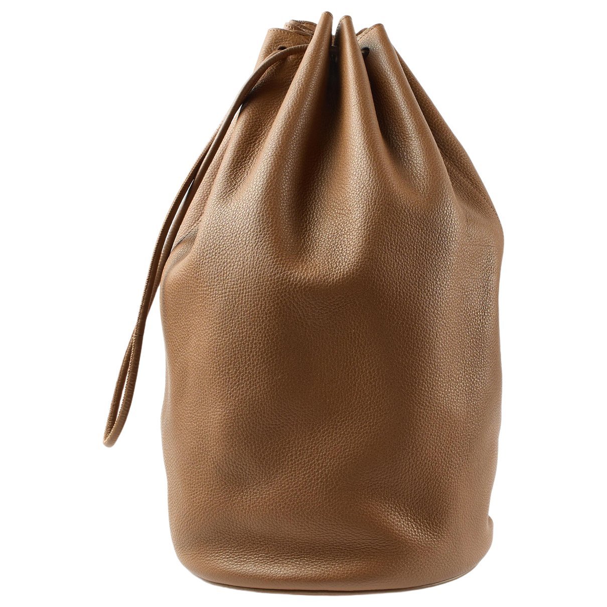 Leather backpack