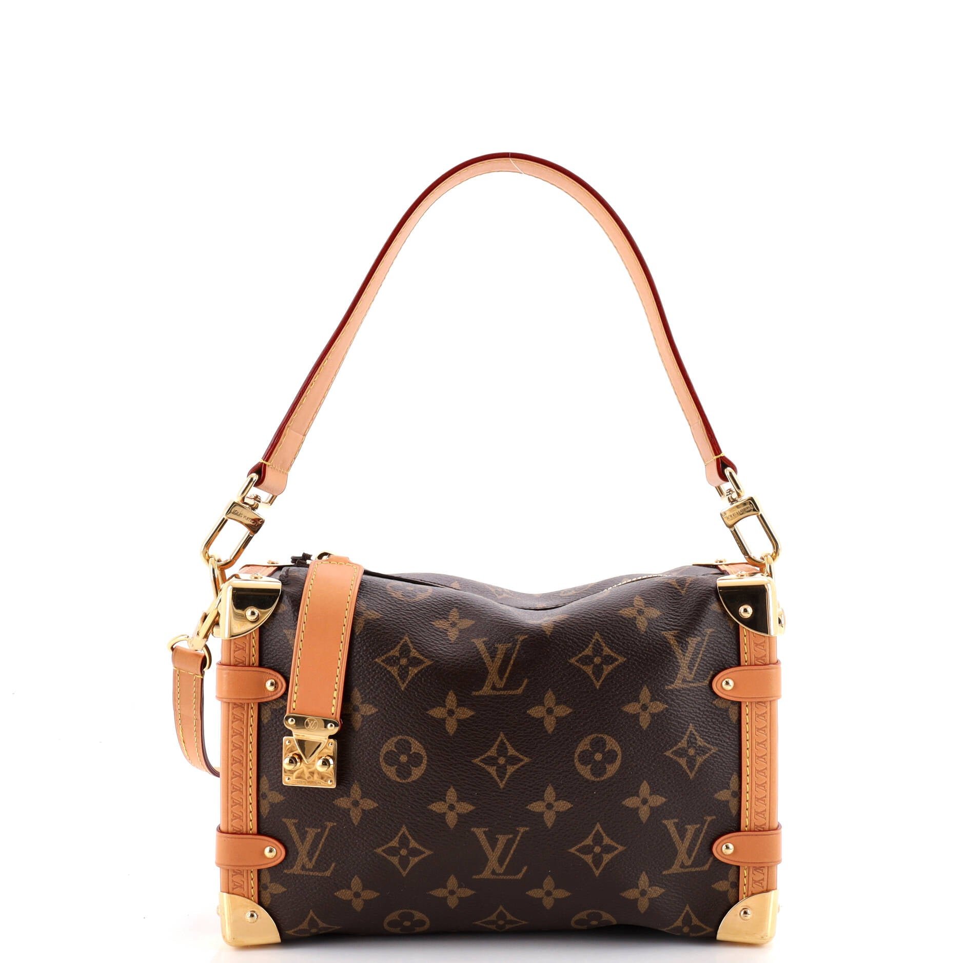 Side Trunk Handbag Monogram Canvas MM