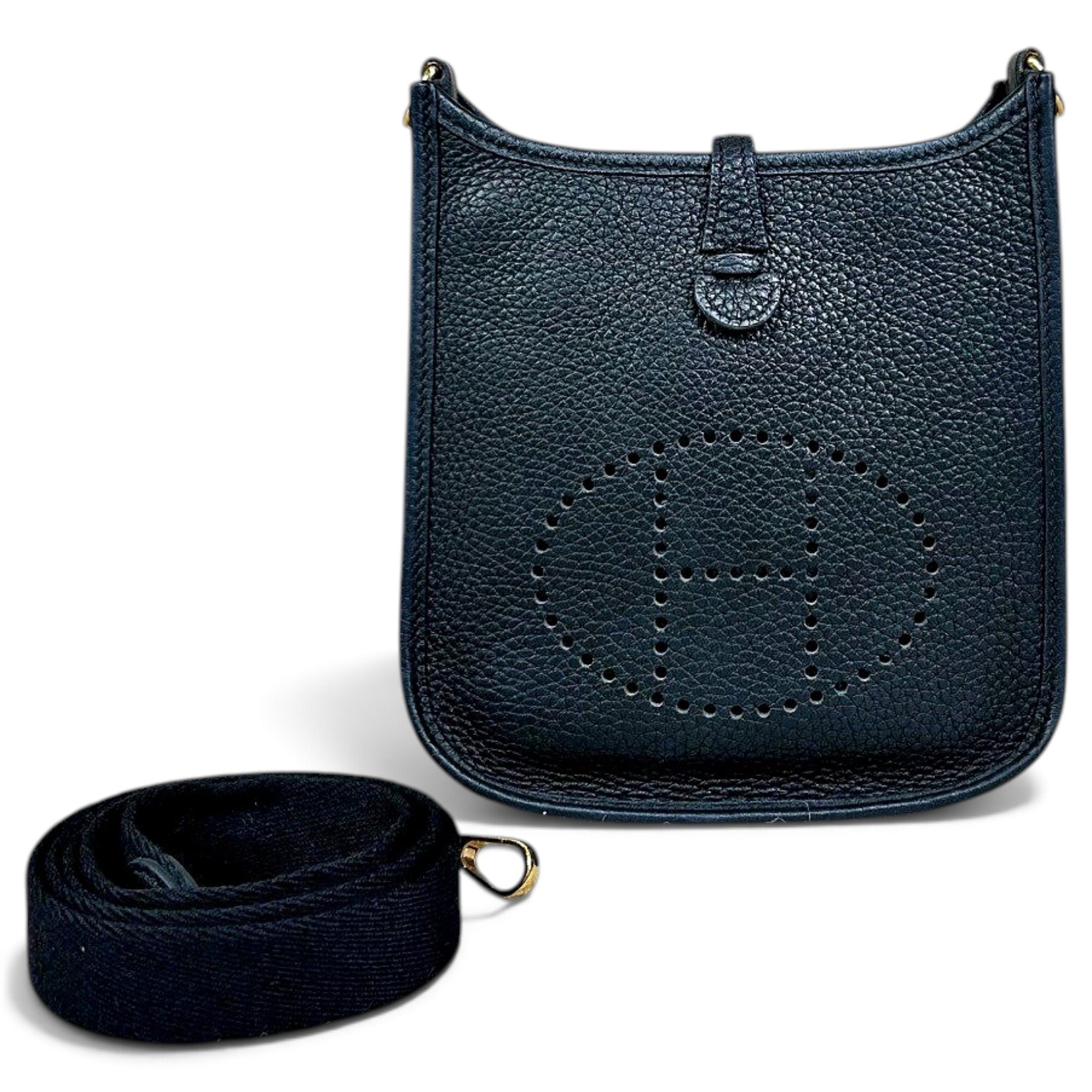 Mini Evelyne leather handbag