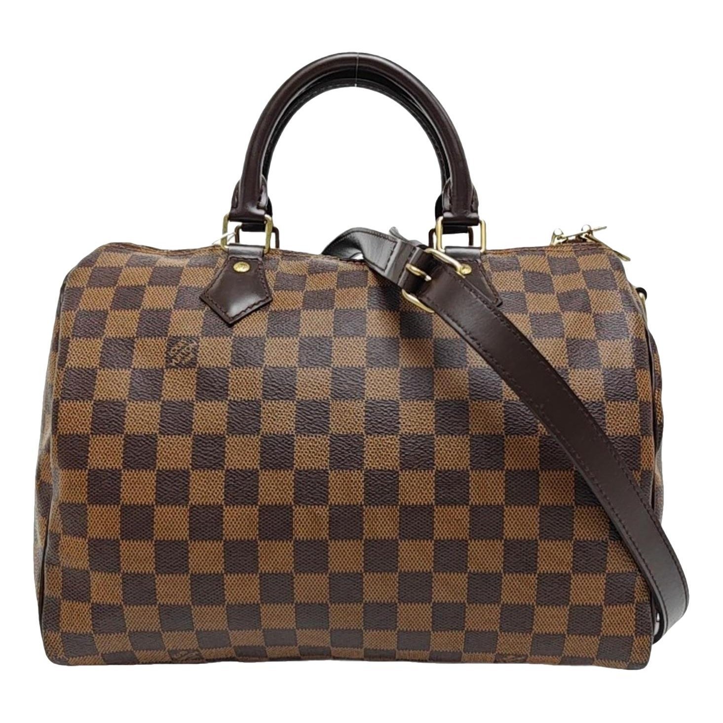 Nano Speedy / Mini HL leather handbag