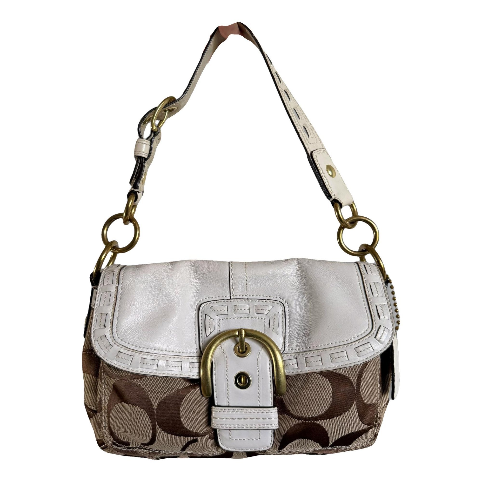 Signature Sufflette leather handbag
