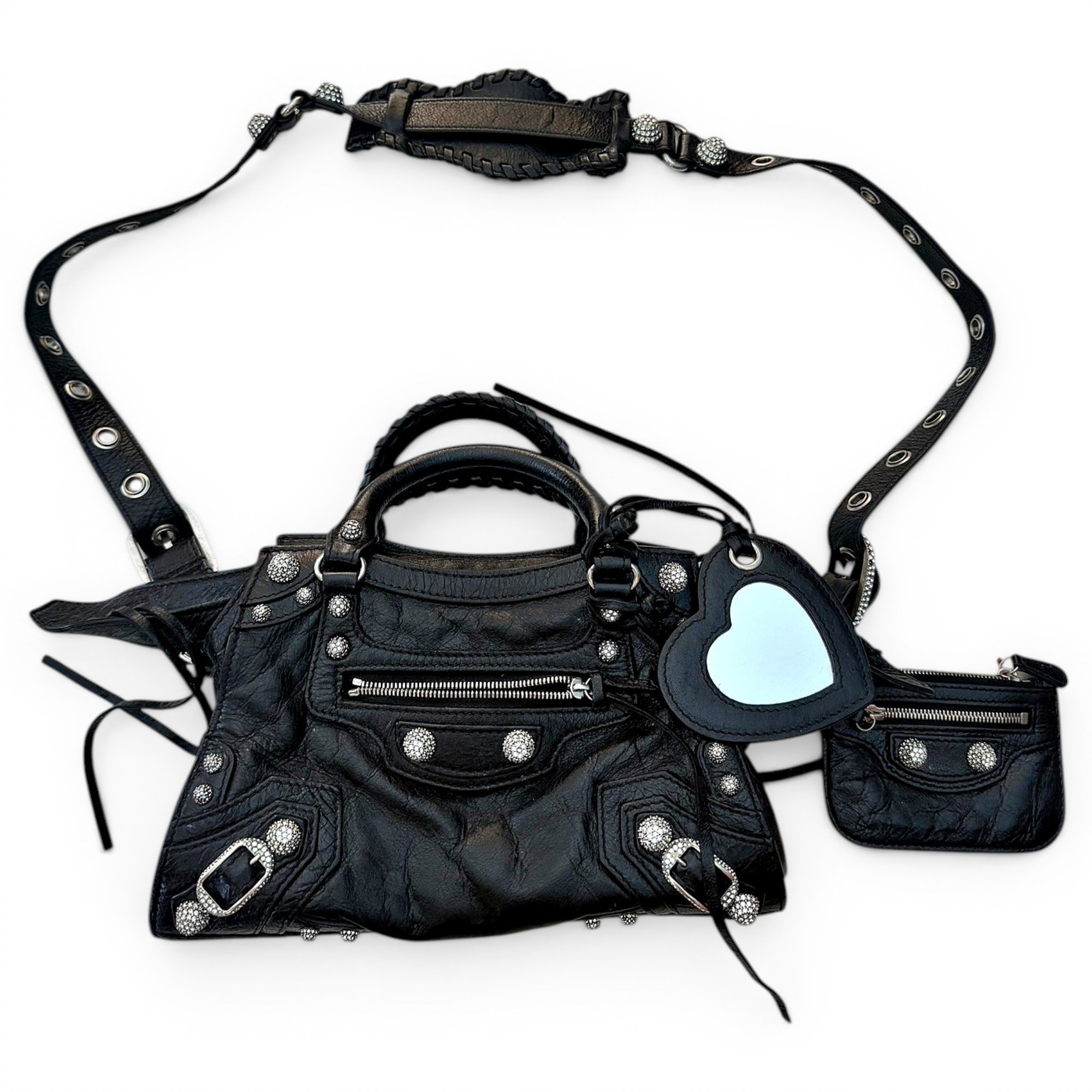 Neo Cagole City leather handbag