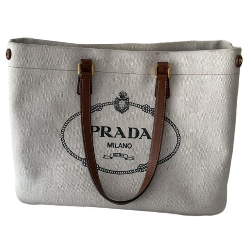 Linen handbag