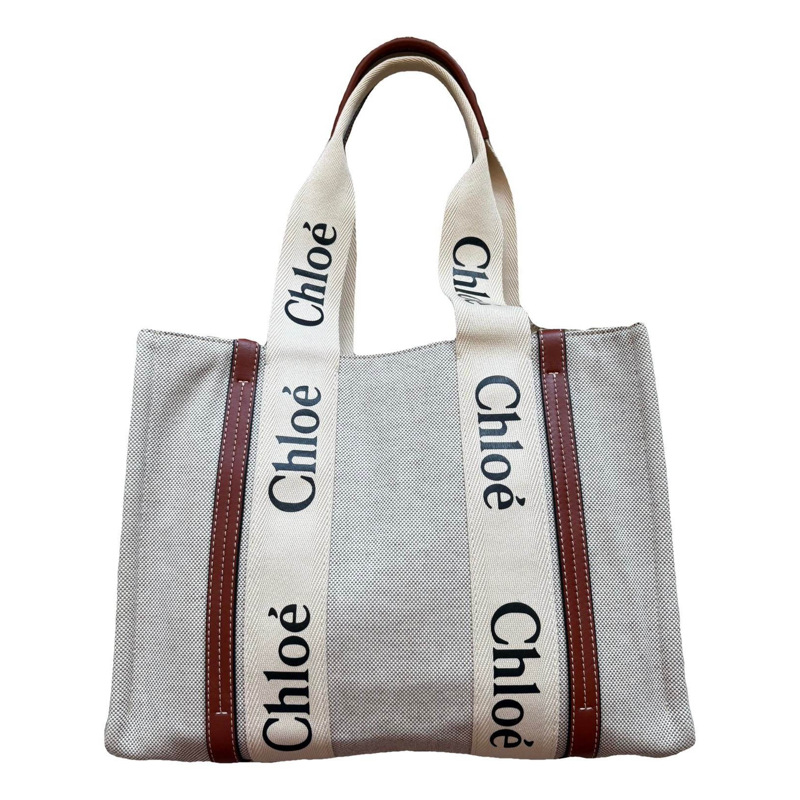 Woody cloth tote